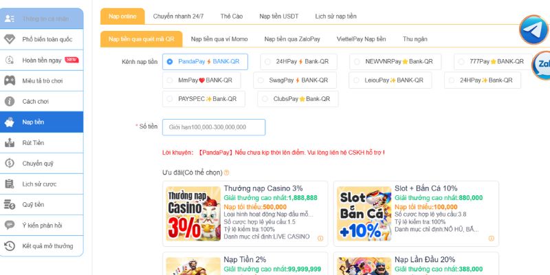 MM99 - Nhà Cái Cá Cược Uy Tín & Sòng Phẳng 2026 4 Hướng Dẫn Nạp Tiền Mm99 Đơn Giản